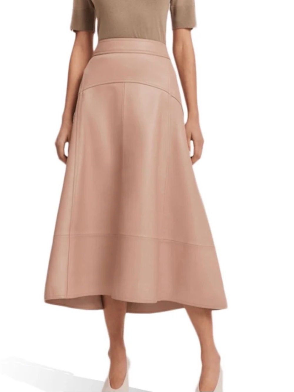 NWT JilD Leather Skirt